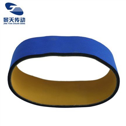 Plavi sponžvi transporter pojas